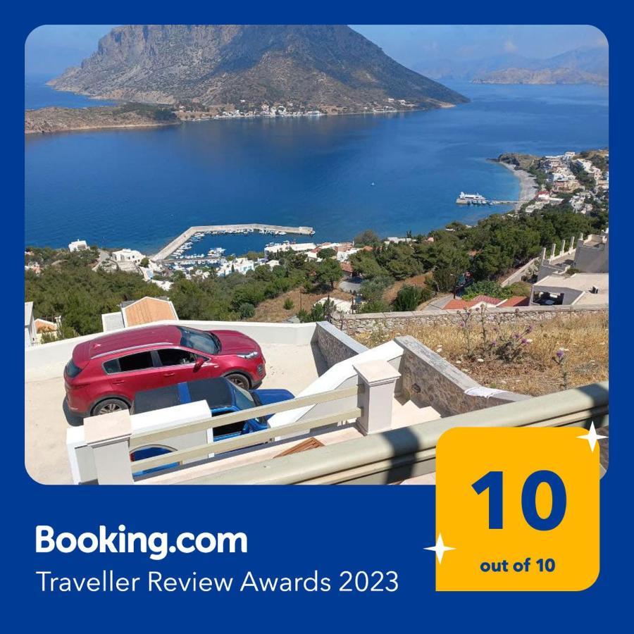 شقة Climbers' Nest 'With Sea And Rock Views And Private Pool' Kamari  المظهر الخارجي الصورة